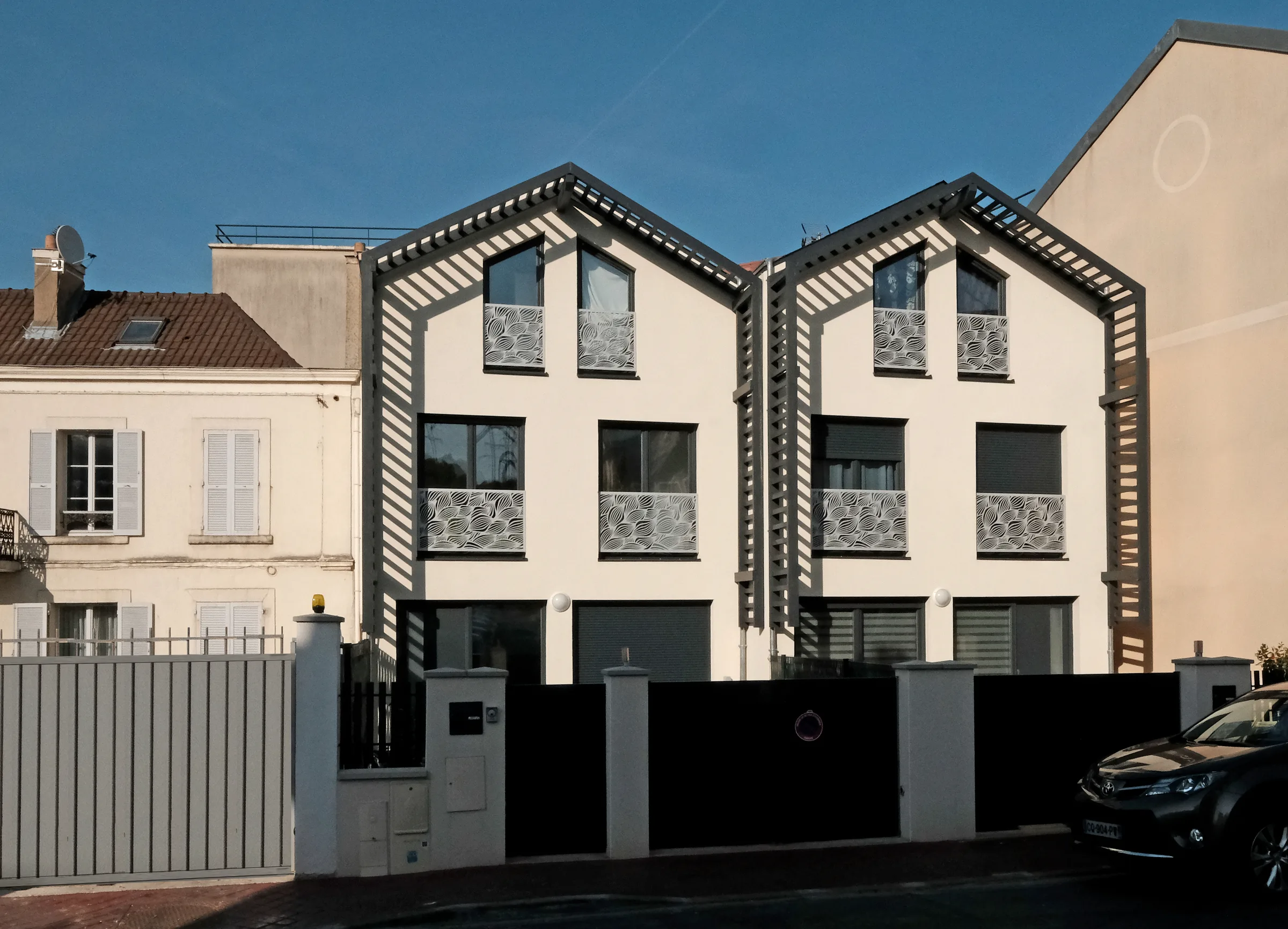 Projet de 5 maisons et une extension - Clamart (92)